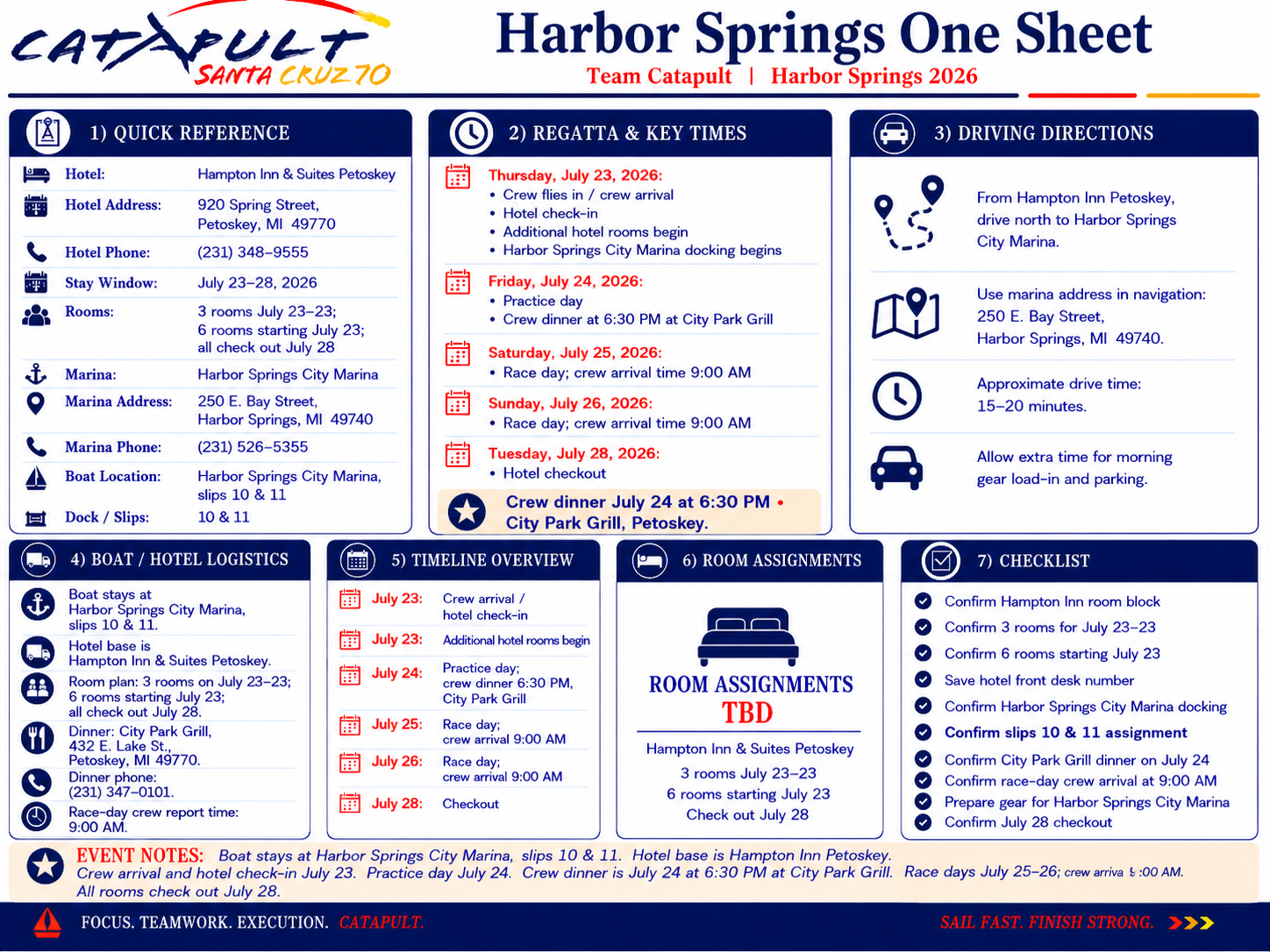 Harbor Springs one sheet